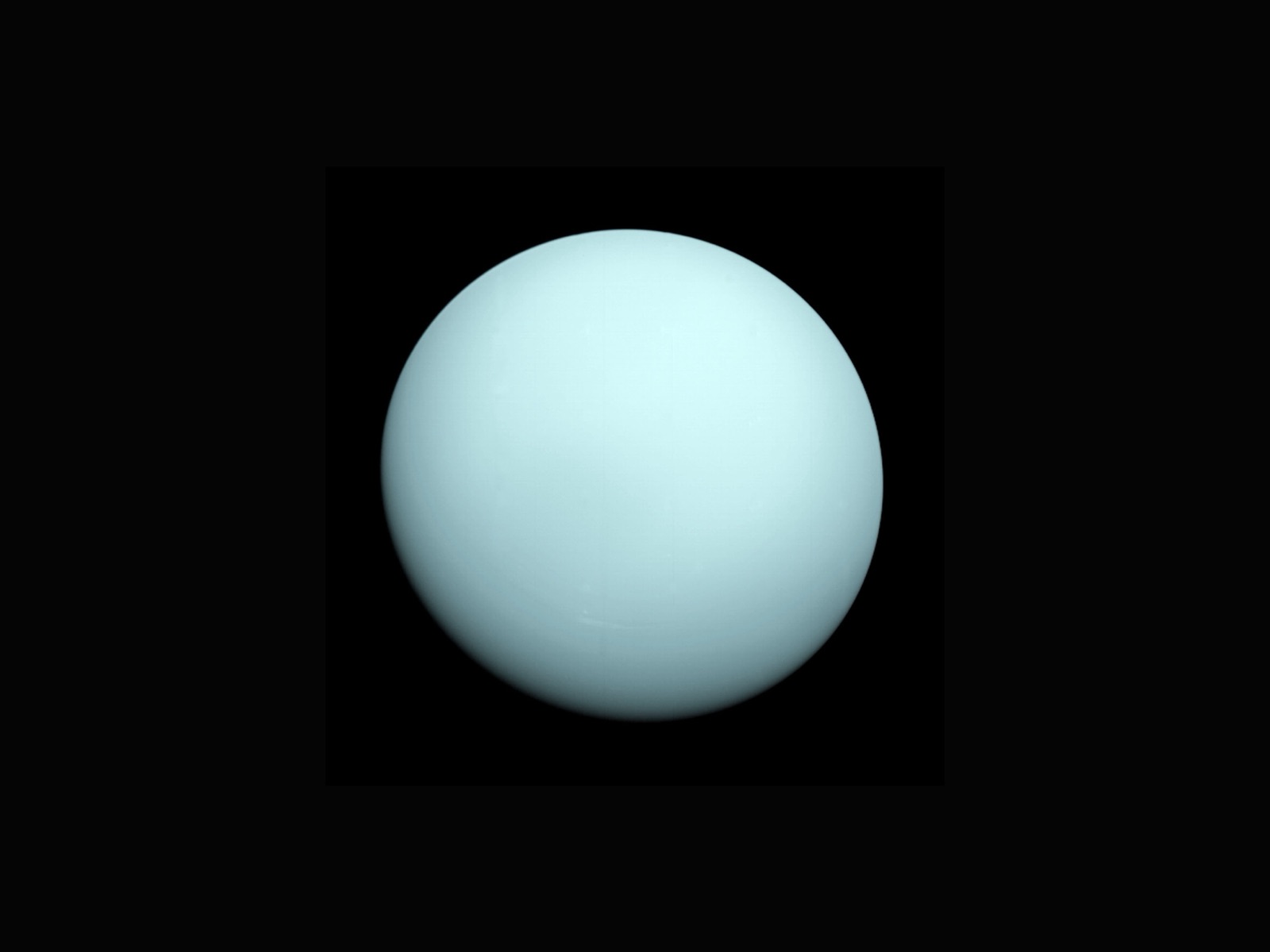 A pale blue planet from Ibrahim’s curated space collection